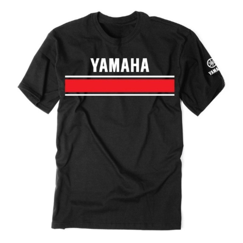 Vintage Summer Clothing Brand - Yamaha Men's Cotton T-Shirt Racing Brand
