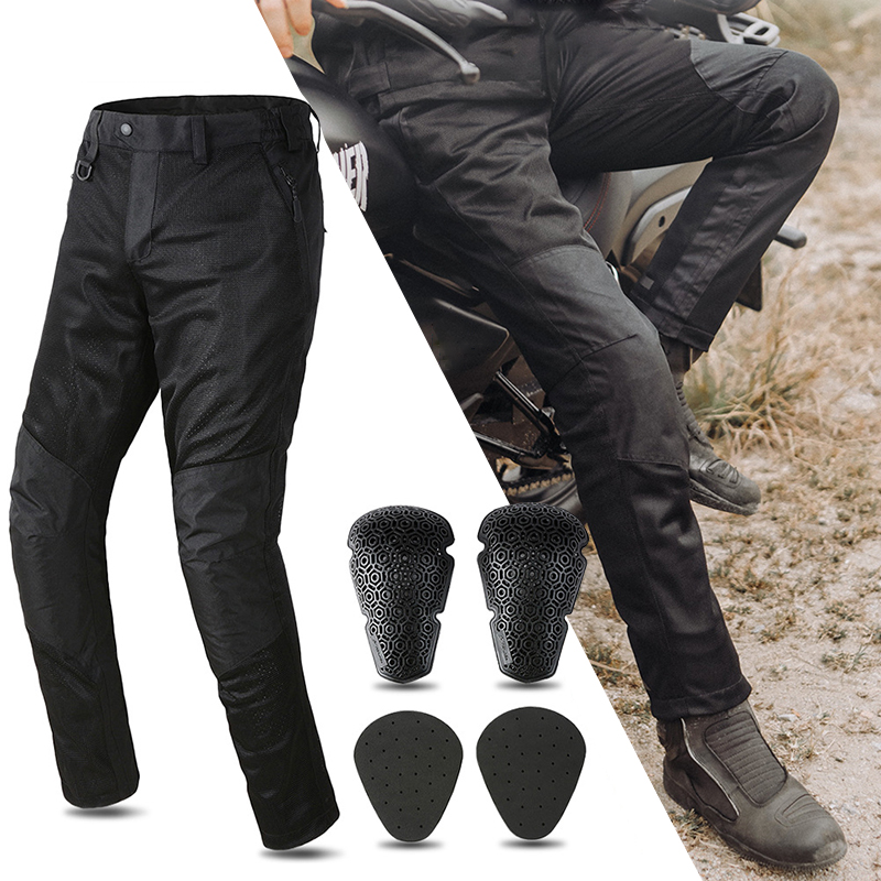 Summer Clothing Motorcycle - Summer Mesh Motorcycle Pants Men Off-road