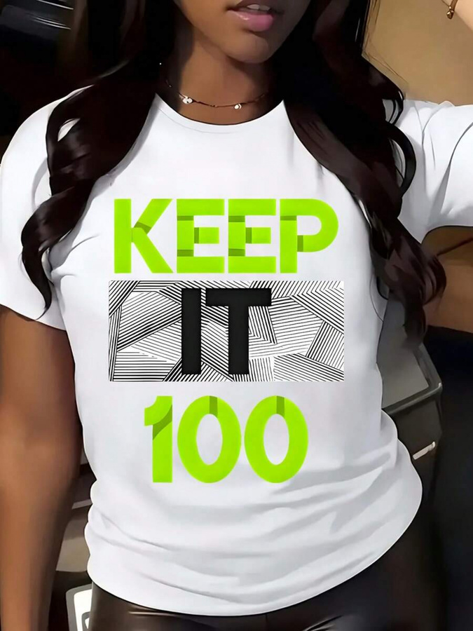 Summer Clothing Trends 2025 - Plus Size, Women's 'Keep It 100'
