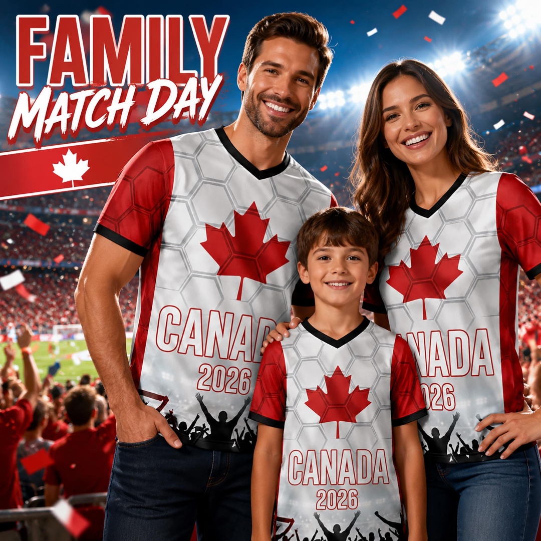 Summer Clothing Canada - 2026 Canada Soccer Jersey Canada Fan