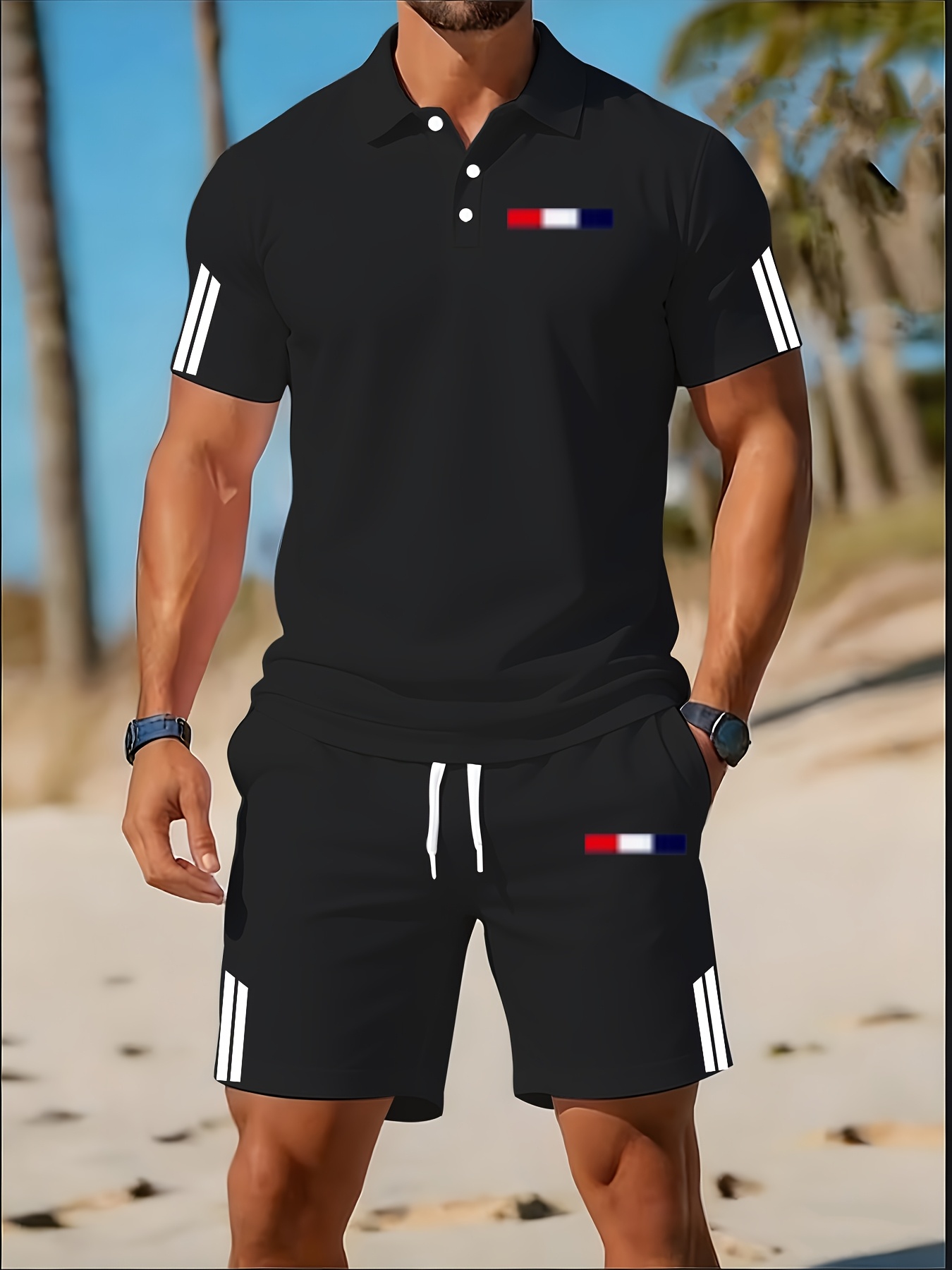 Summer Clothing Shops - 2026 Summer Men's Polo Shirt Set