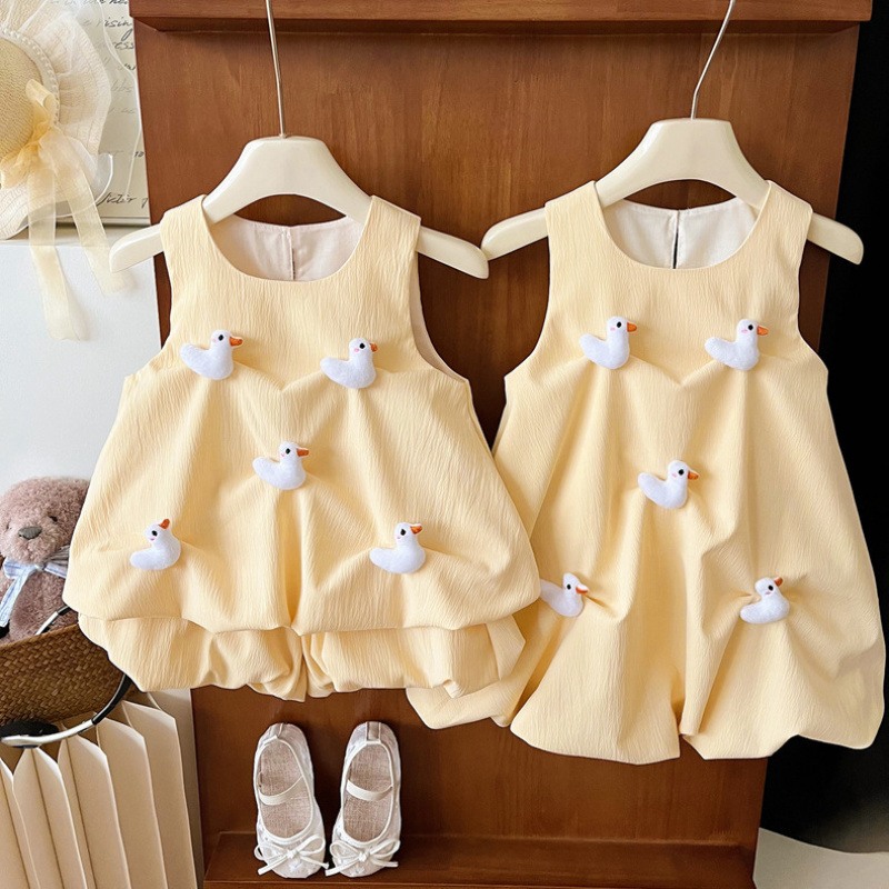 Summer Duck Clothing - 2026Children's clothing for girls, new summer