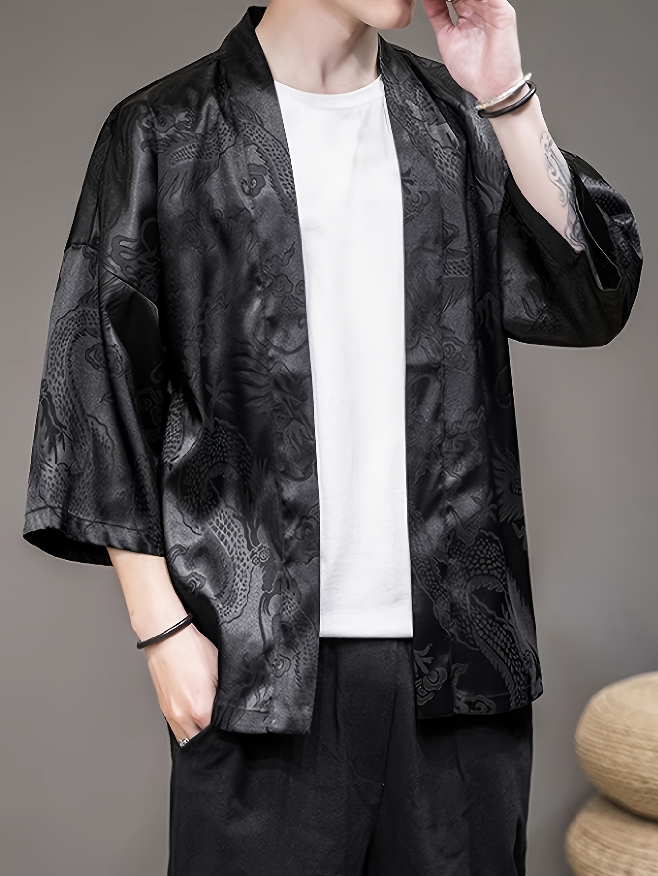 Summer Clothing Shops - 2026 Summer Men's Kimono 3D Printed