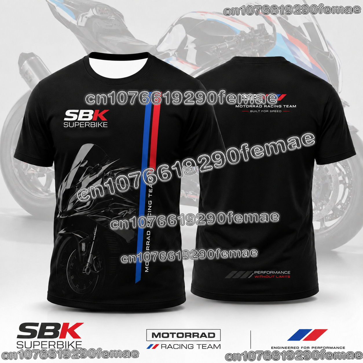 Summer Clothing Motorcycle - S1000RR Motorcycle Racing Suit Style T