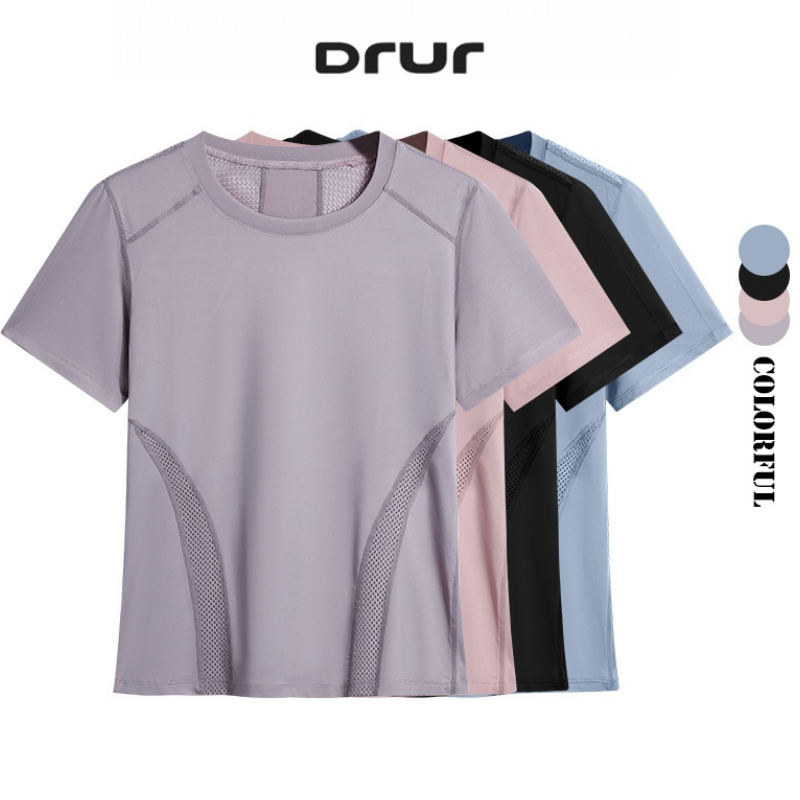 Summer Yoga Clothing - DRUR Summer Lightweight Running T Shirt