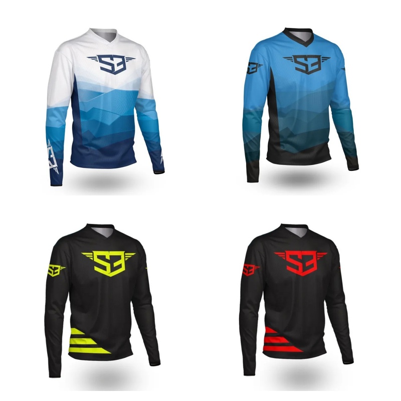 Summer Clothing Motorcycle - S3 Long Sleeve Motocross Jersey for
