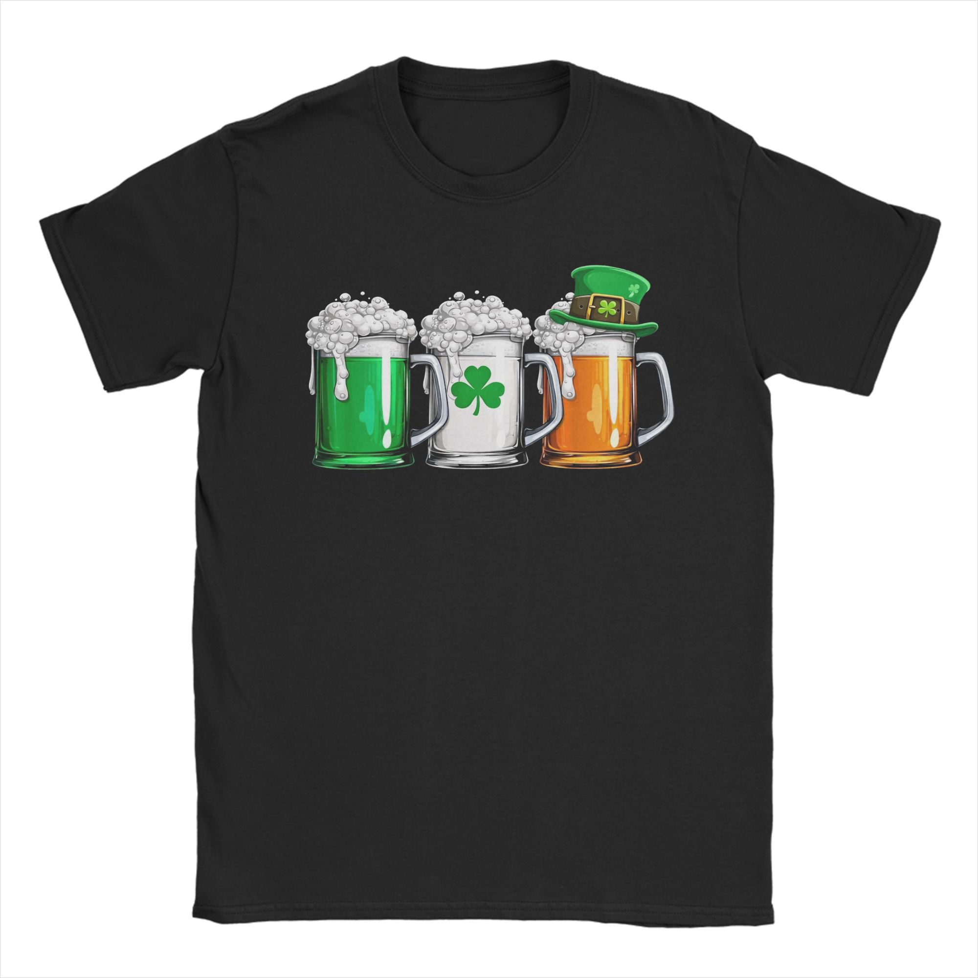 Ireland Summer Clothing - Men's Irish Beer Ireland Flag Saint