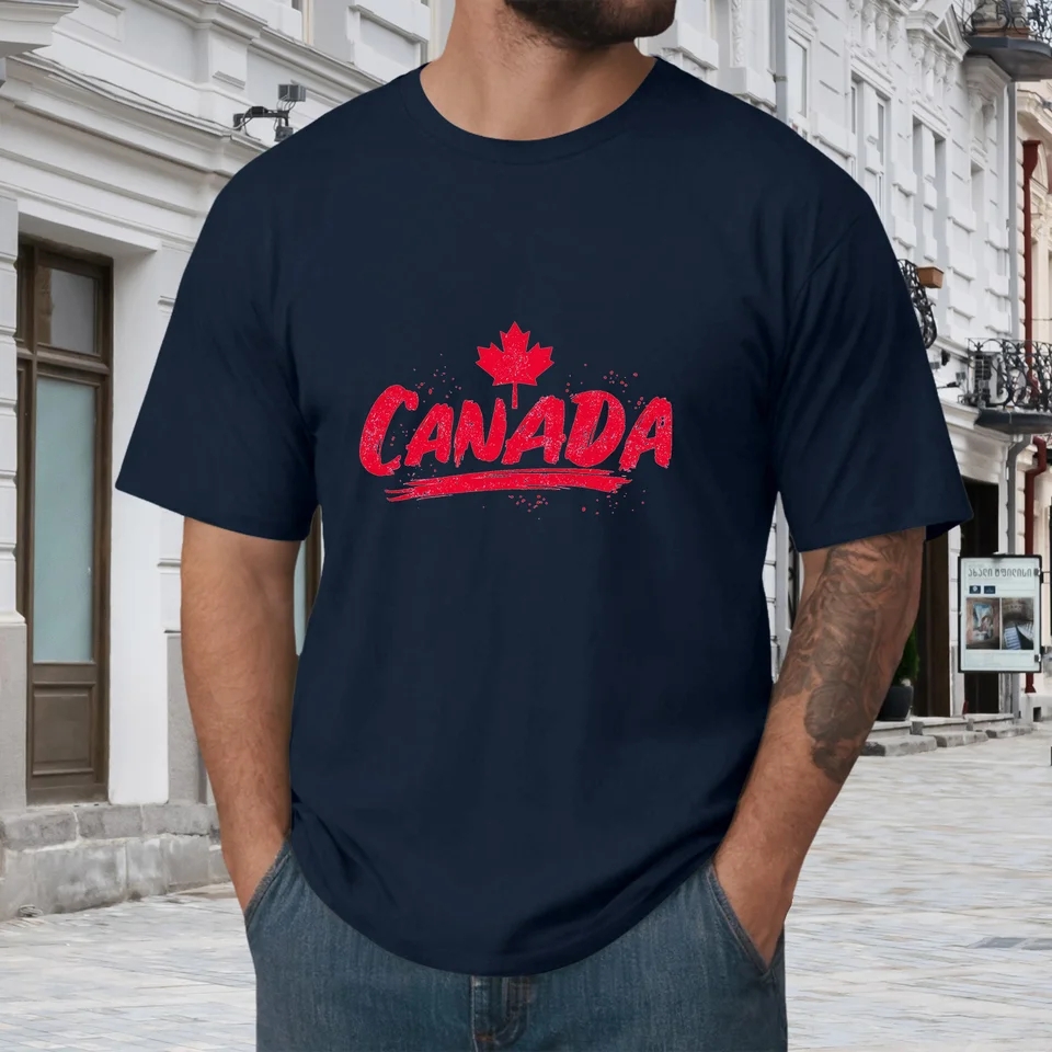 Summer Clothing Canada - Fashion Maple Leaves Canada Flag Men's