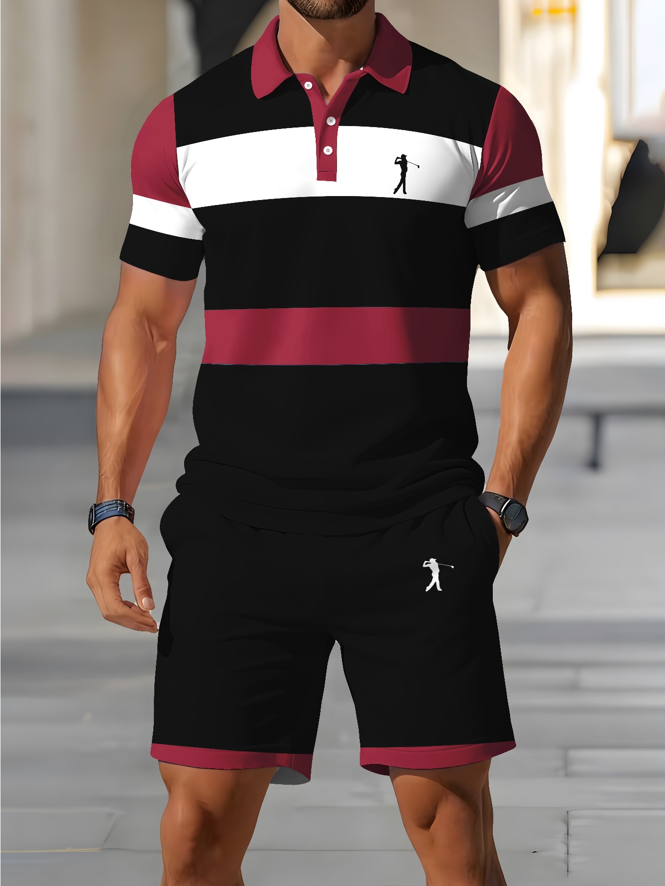 Summer Clothing Shops - 2026 Summer Men's Polo Shirt Set