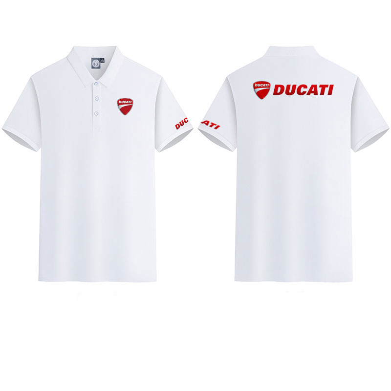 Summer Clothing Motorcycle - Ducati Racing motorcycle collared POLO shirt