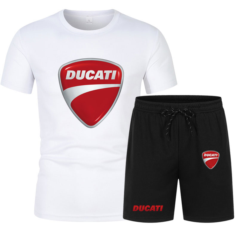 Summer Clothing Motorcycle - men's sets Summer motorcycle brand DUCATI