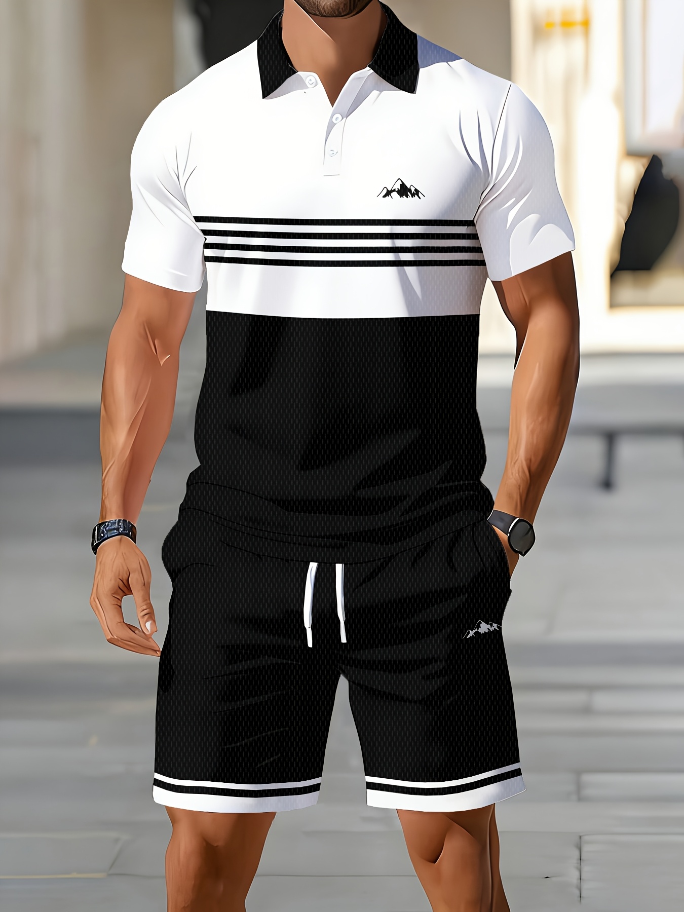 Summer Clothing Shops - 2026 Summer Men's Polo Shirt Set