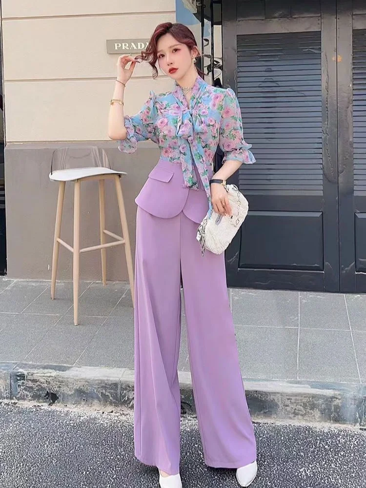 Summer Clothing Trends 2025 - Shirt Splicing Holiday Outfits Blouse and