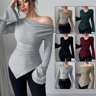 Women's Blouse Longsleeve Soli - đánh giá và giá Off Shoulder Blouse