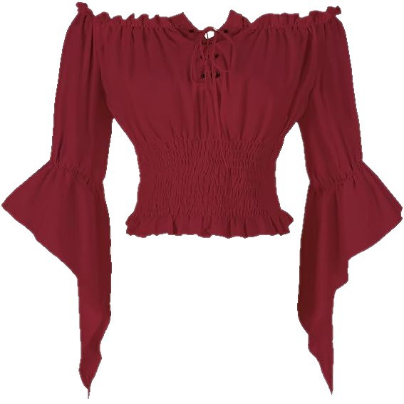 Renaissance Medieval Aristocra - đánh giá và giá Off Shoulder Blouse