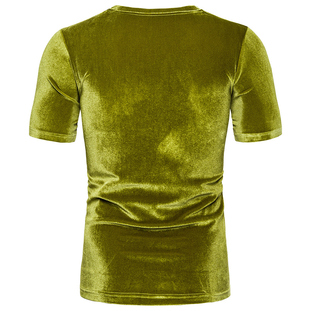 High Street Men Velvet T Shirt - đánh giá và giá Summer Clothing Colors 2026