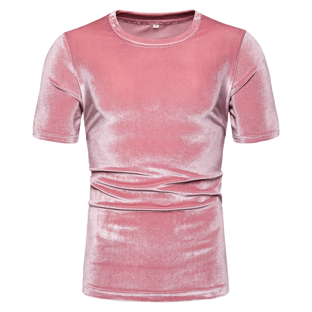 High Street Men Velvet T Shirt - đánh giá và giá Summer Clothing Colors 2026