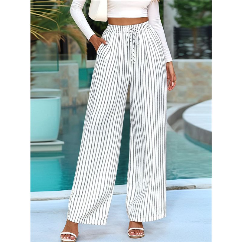 NEW-Women's Pants Elastic Wais - đánh giá và giá Palazzo Pant Wide