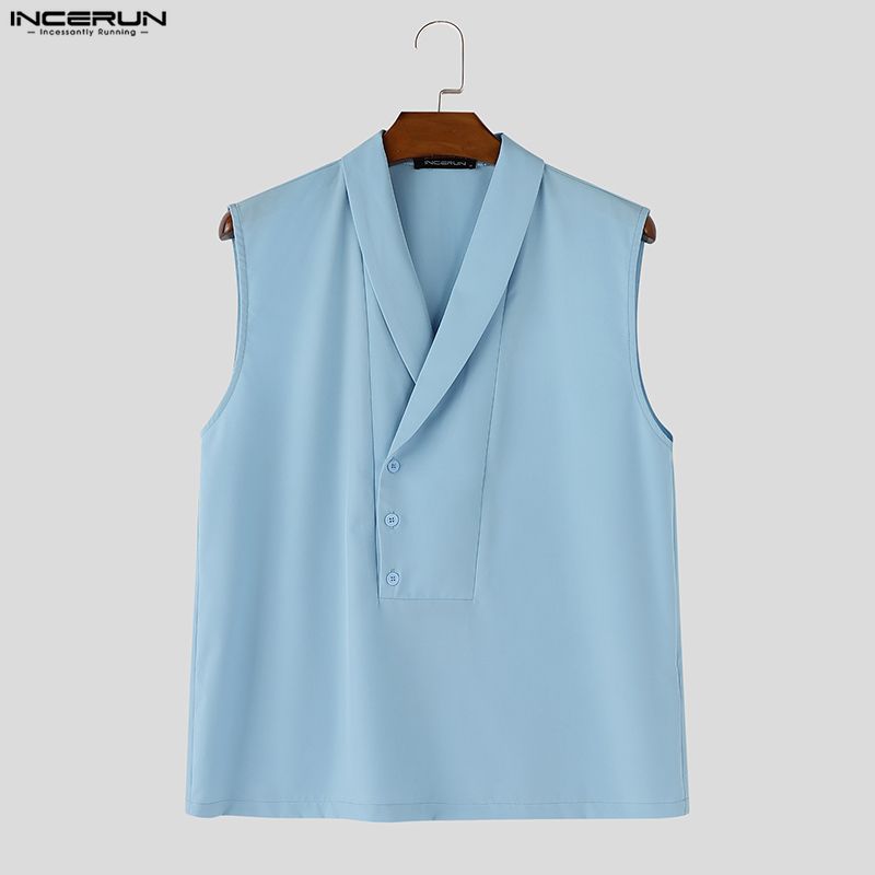 INCERUN Men Tank Tops Solid Co - đánh giá và giá Summer Clothing Colors 2026