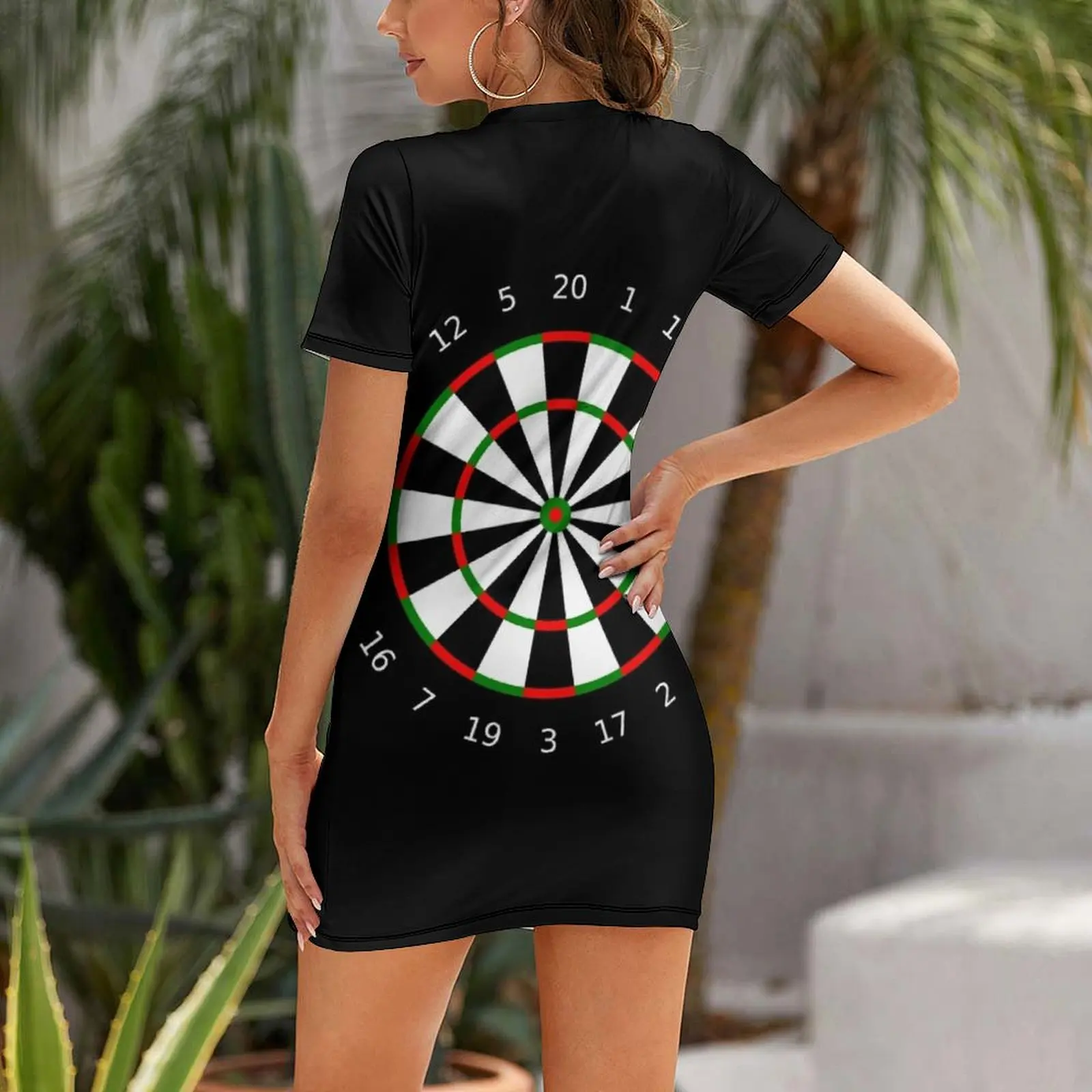 dart board black Short-Sleeved - đánh giá và giá Summer Clothing Trends 2025