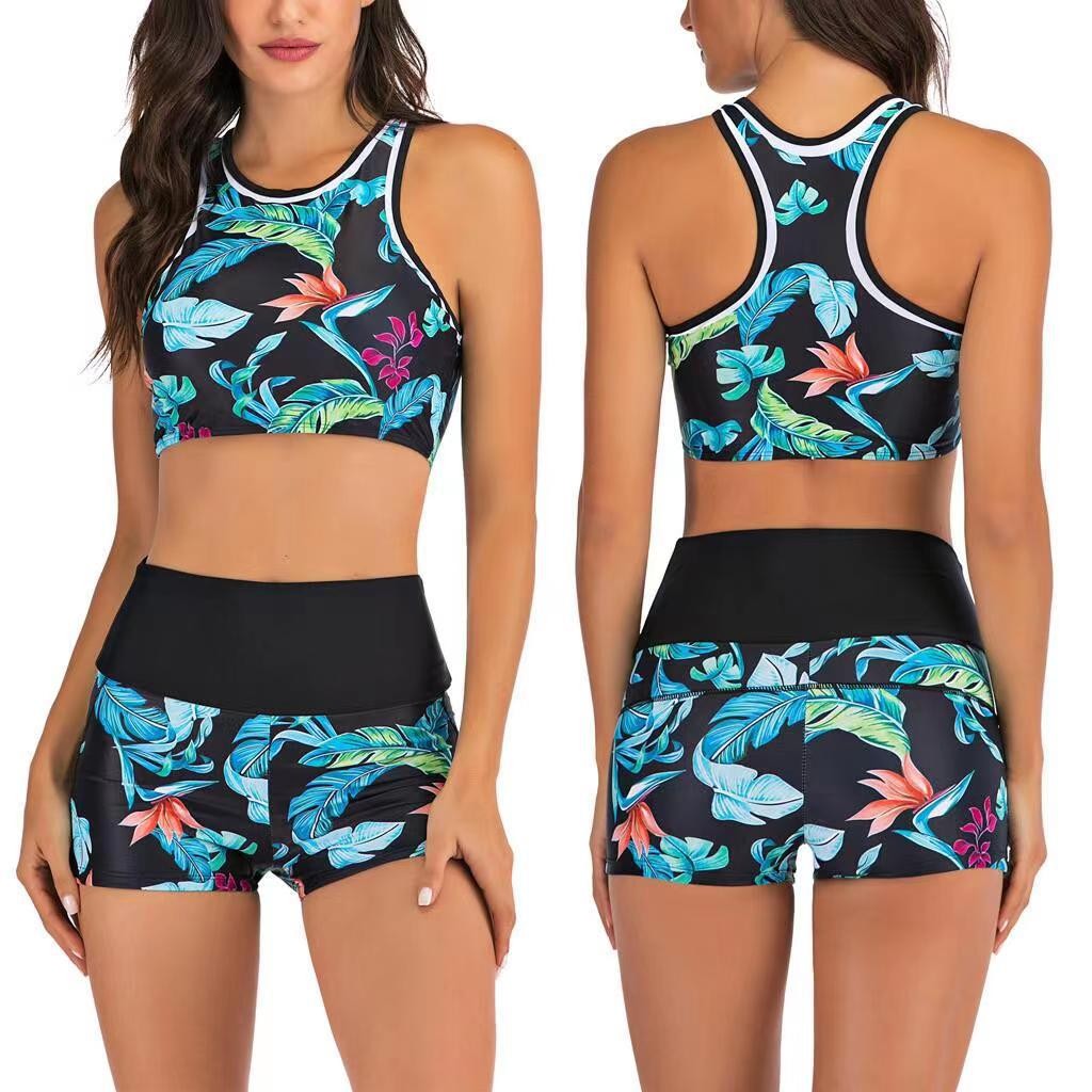 Y2K Bikini Woman Tankini With  - đánh giá và giá Halter Neck Top