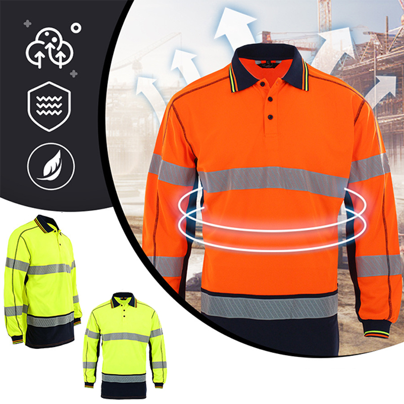 Quick Drying Polo Shirts for M - đánh giá và giá Summer Hi Vis Clothing