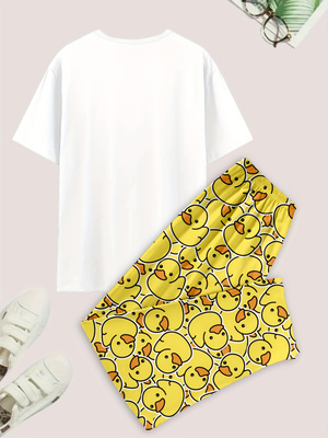 Men's casual pajama set, duck- - đánh giá và giá Summer Duck Clothing
