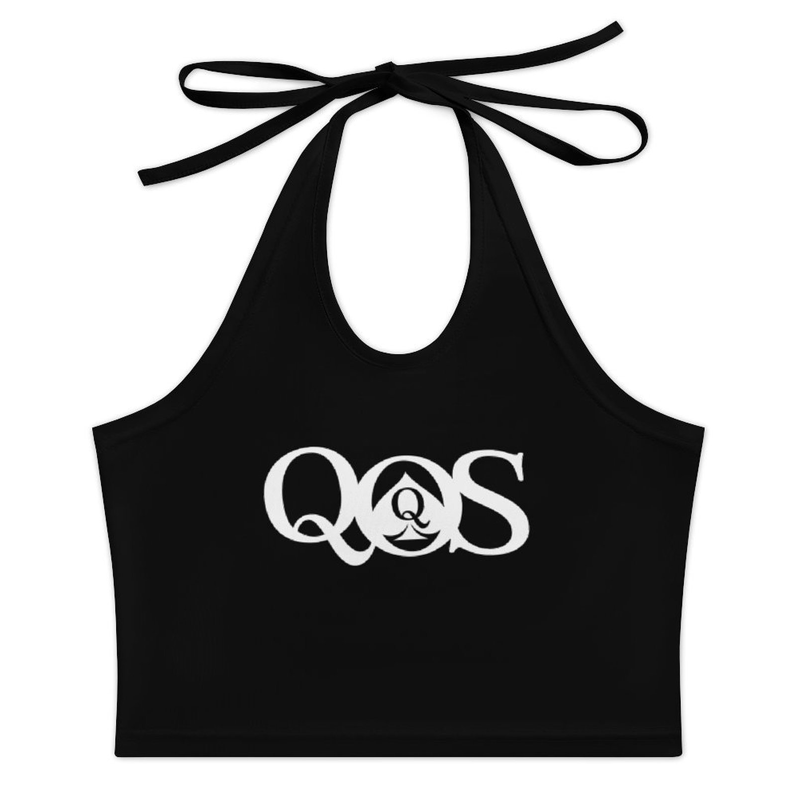 Women's QOS Print Tie Halter T - đánh giá và giá Halter Neck Top