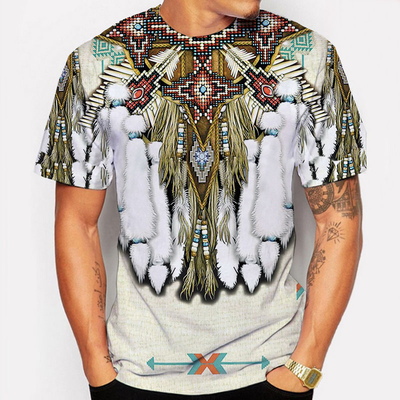 Indian T-Shirts Ethnic Style 3 - đánh giá và giá Indian Summer Vintage Clothing