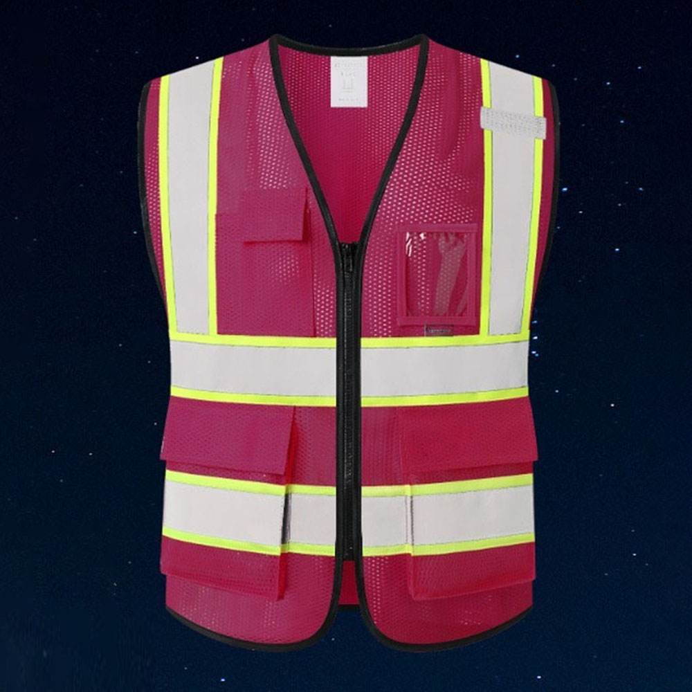 Summer Unisex Mesh Vest with P - đánh giá và giá Summer Hi Vis Clothing