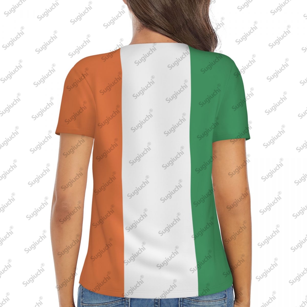 2025 Ireland Flag Sexy Deep V  - đánh giá và giá Ireland Summer Clothing