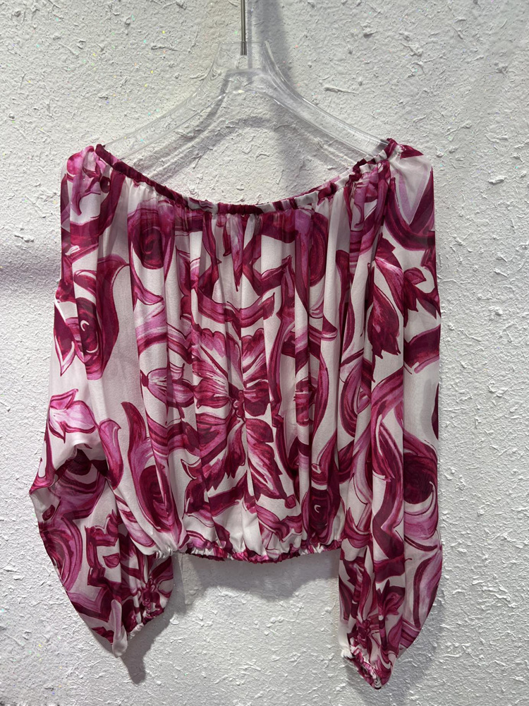 Luxury Modest Fashion 2025 Wom - đánh giá và giá Off Shoulder Blouse