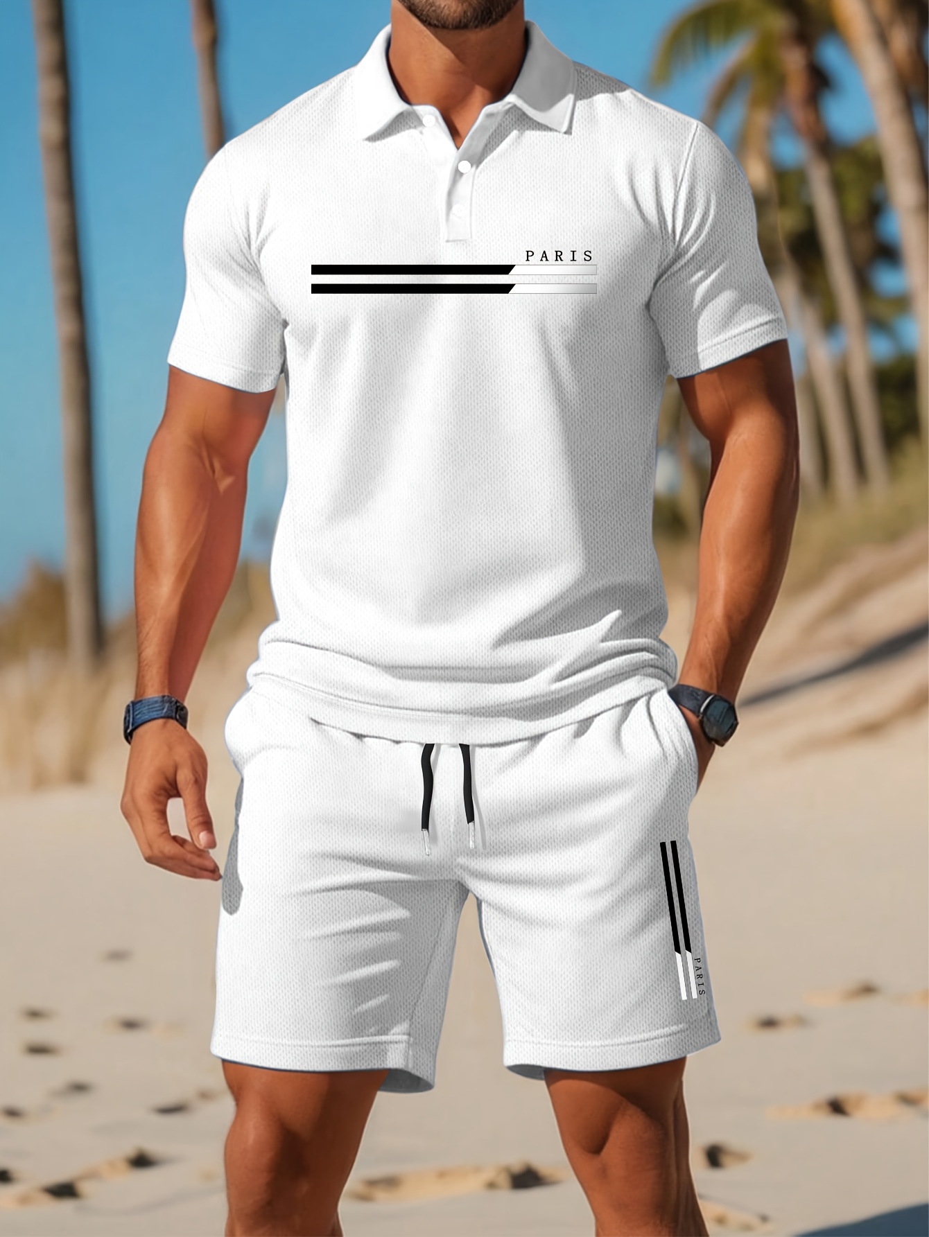 2026 Summer Men's Polo Set - 3 - đánh giá và giá Summer Clothing Shops