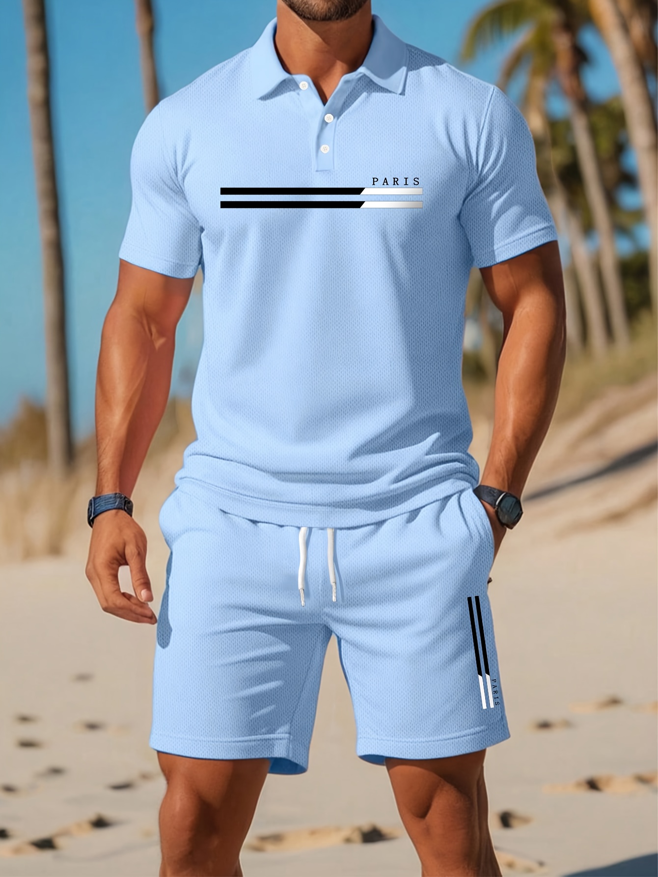 2026 Summer Men's Polo Set - 3 - đánh giá và giá Summer Clothing Shops