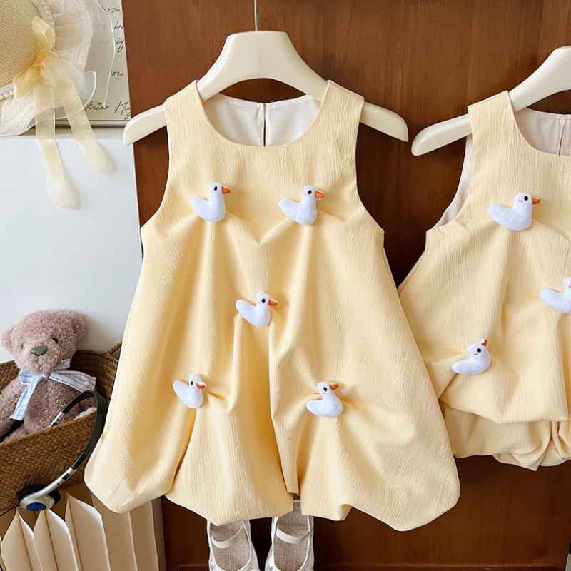 2026Children's clothing for gi - đánh giá và giá Summer Duck Clothing