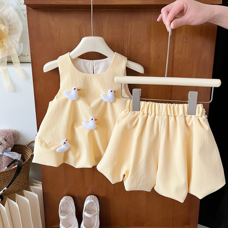 2026Children's clothing for gi - đánh giá và giá Summer Duck Clothing