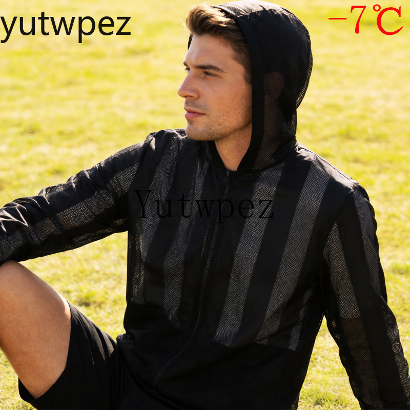 Men's Ice Silk Sun Protection  - đánh giá và giá Summer Yoga Clothing
