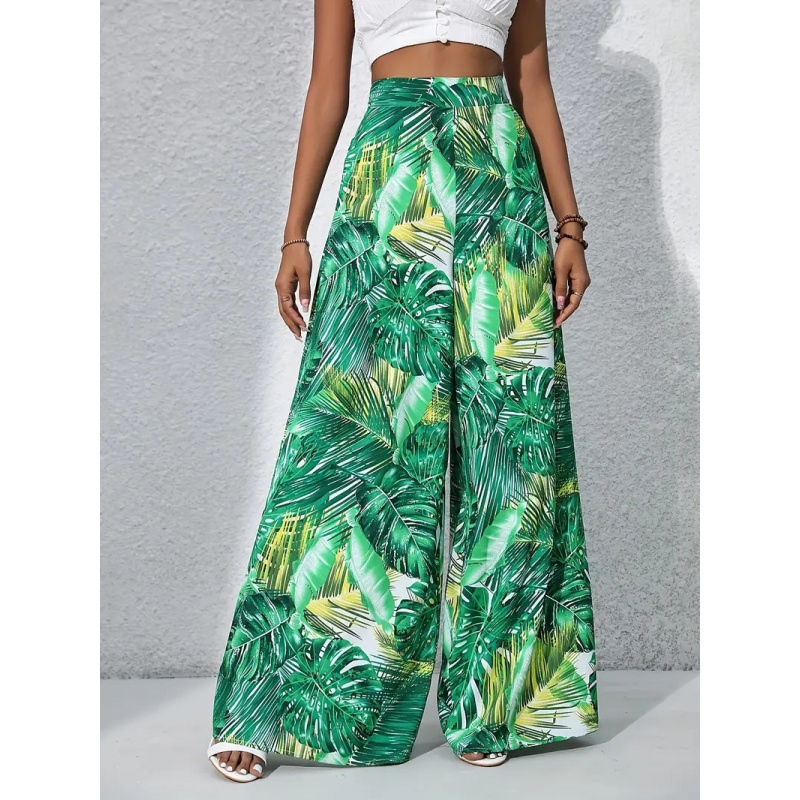 2026 Women High Waist Tropical - đánh giá và giá Palazzo Pant Wide