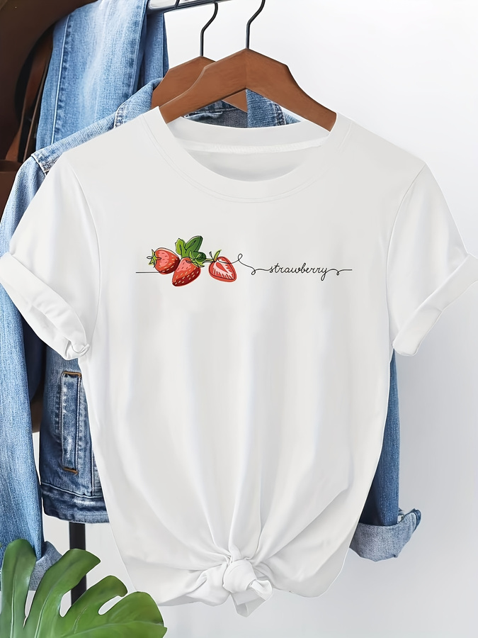 Women's Strawberry Print Short - đánh giá và giá Summer Clothing Trends 2025