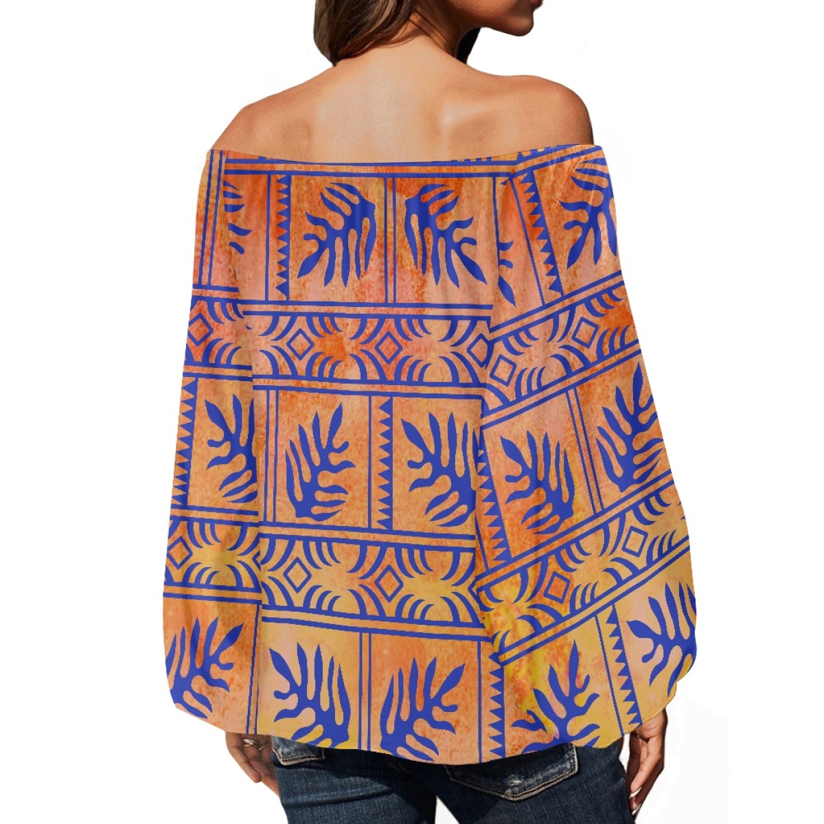 Polynesian Tribal Clothing Sam - đánh giá và giá Off Shoulder Blouse