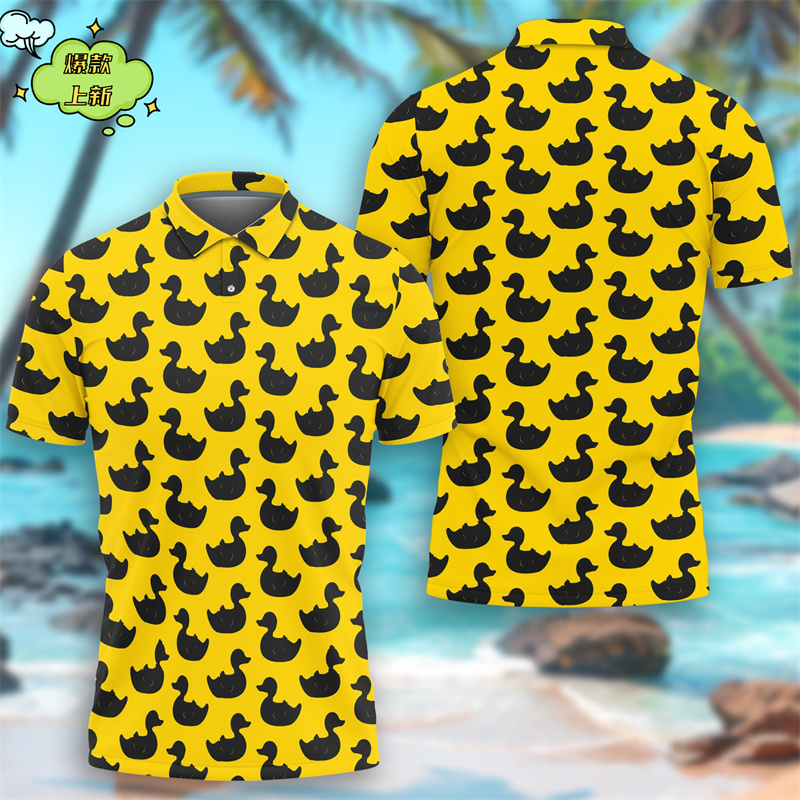 Cute Yellow Duck 3D Printing P - đánh giá và giá Summer Duck Clothing