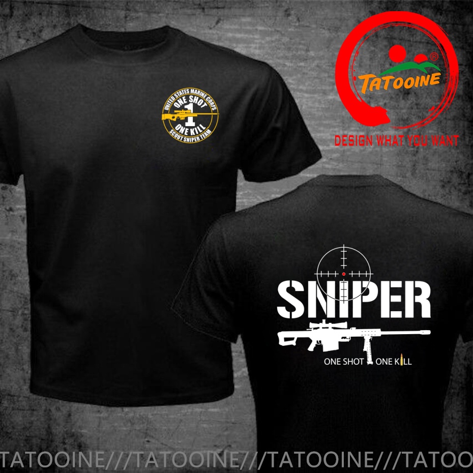 Funny Design Sniper Accuracy O - đánh giá và giá Summer Clothing Range