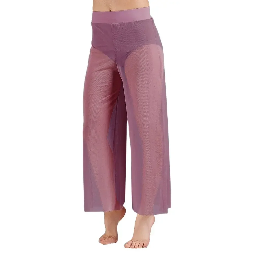 Lyrical Mesh Wide Leg Pants Mo - đánh giá và giá Palazzo Pant Wide