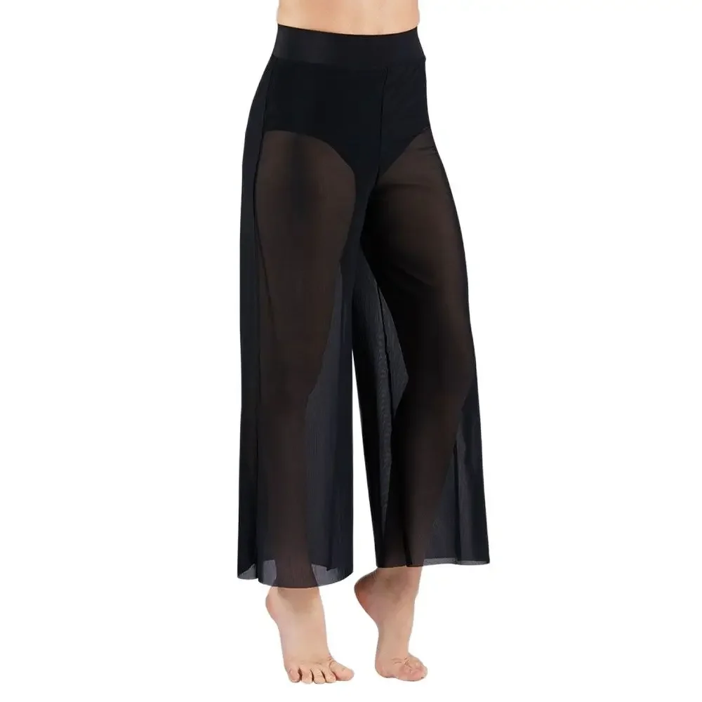 Lyrical Mesh Wide Leg Pants Mo - đánh giá và giá Palazzo Pant Wide