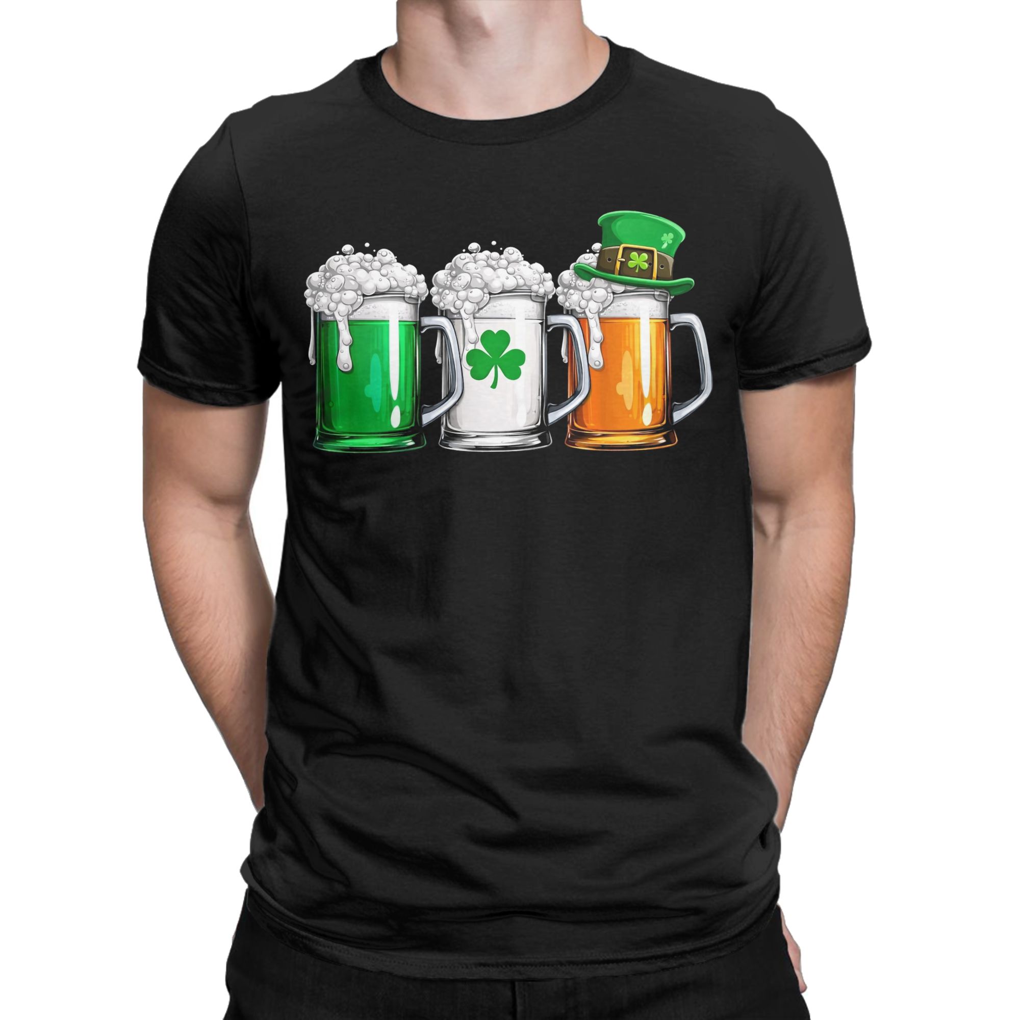 Men's Irish Beer Ireland Flag  - đánh giá và giá Ireland Summer Clothing