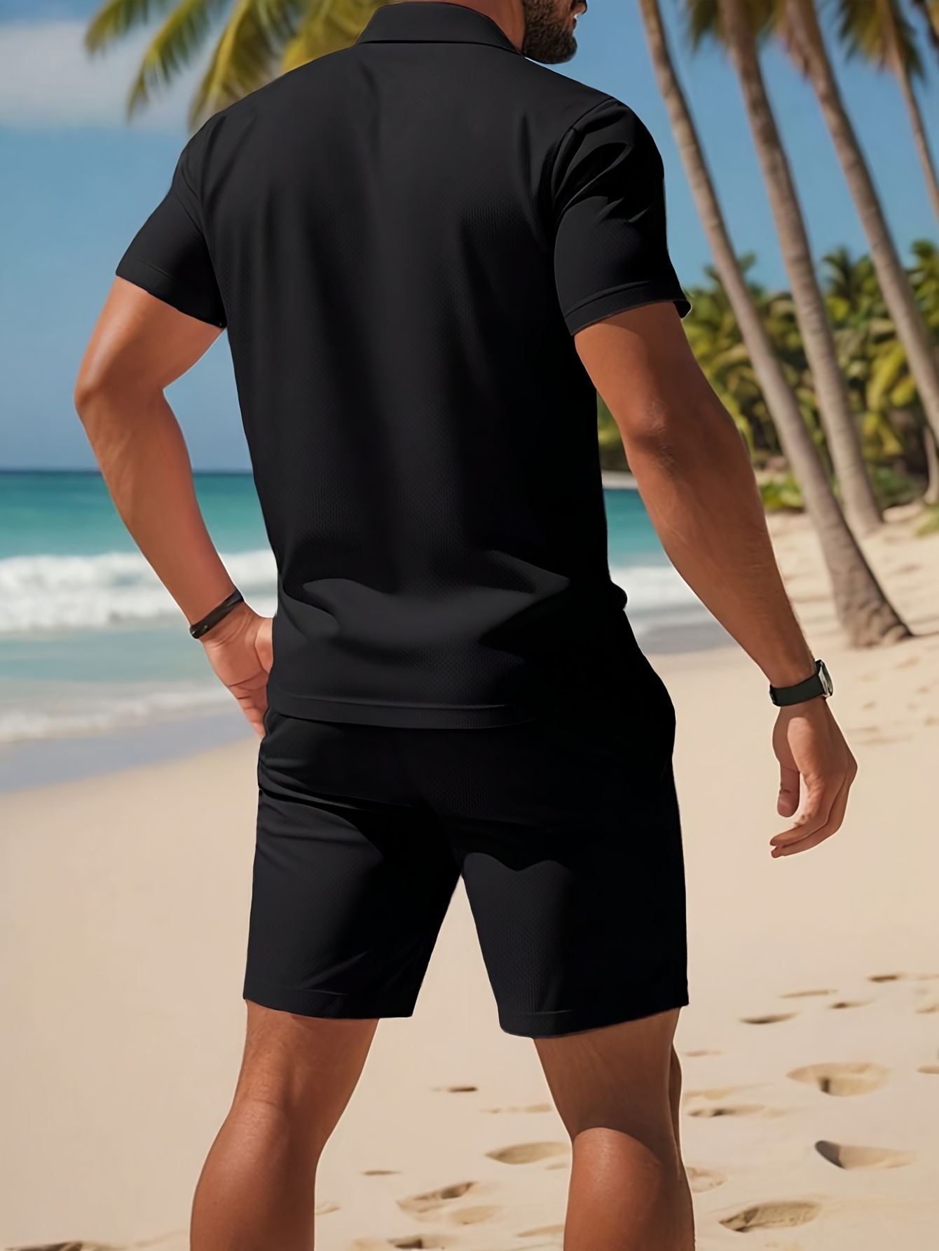 2026 Summer Men's Polo Set - 3 - đánh giá và giá Summer Clothing Shops