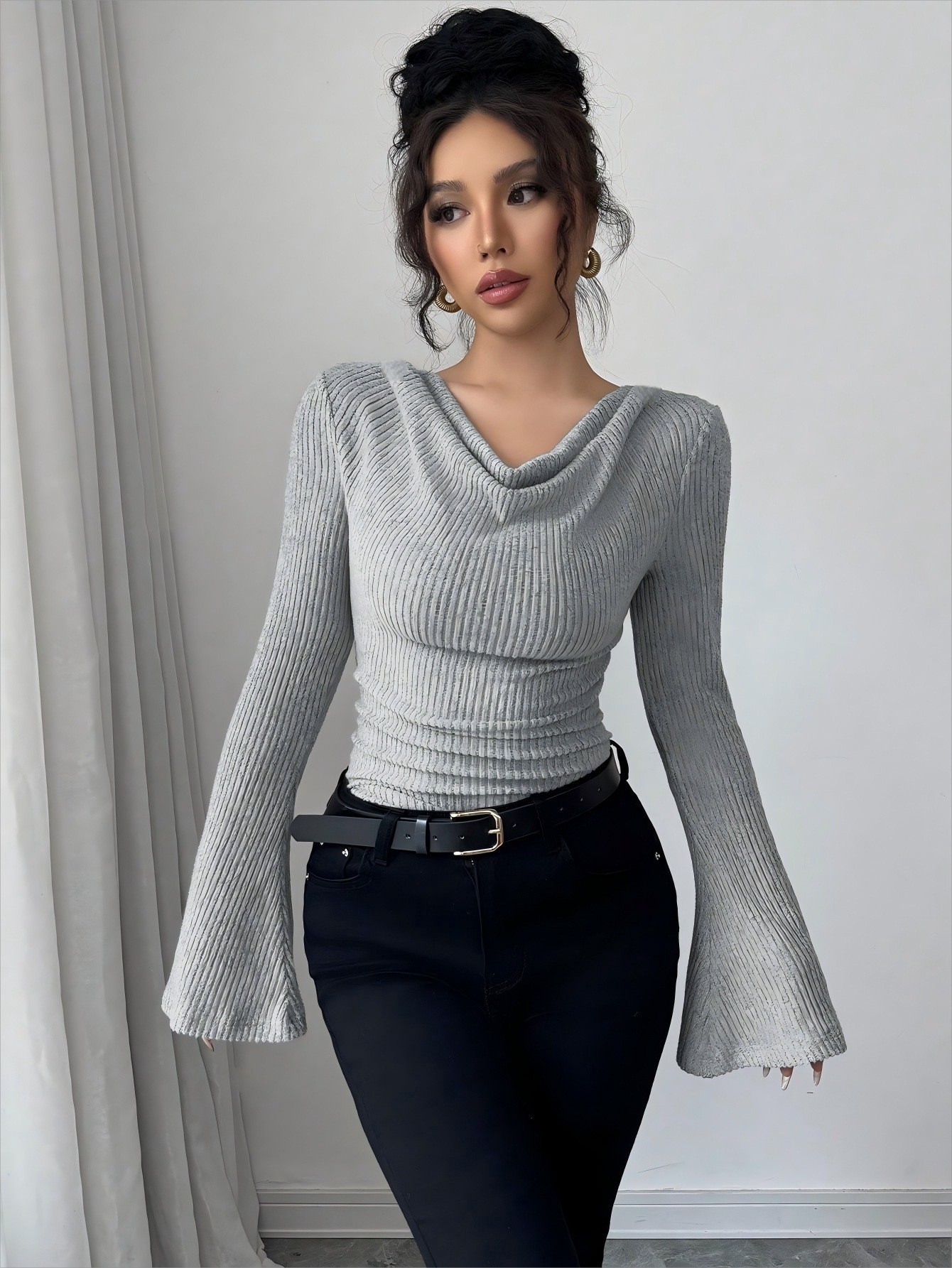 Women Blouse Off Shoulder Cowl - đánh giá và giá Off Shoulder Blouse