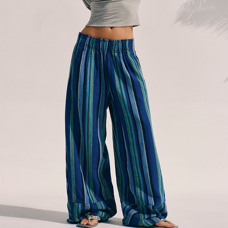 Women's Y2k Vintage Stripes Pr - đánh giá và giá Palazzo Pant Wide