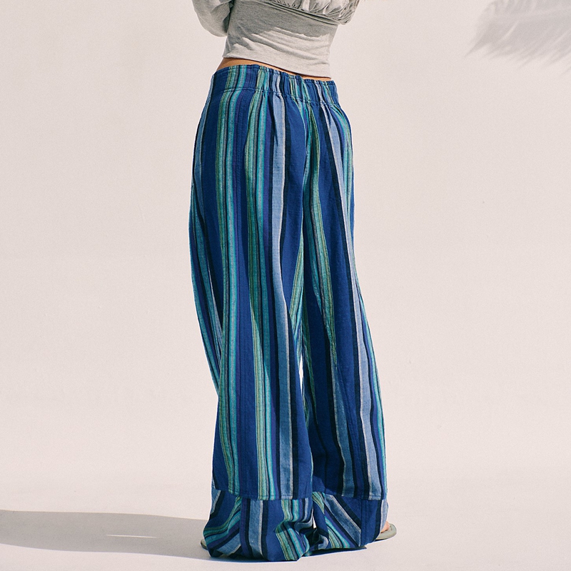 Women's Y2k Vintage Stripes Pr - đánh giá và giá Palazzo Pant Wide