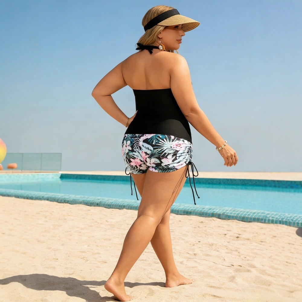 Swimwear 2026 Tankini With Sho - đánh giá và giá Halter Neck Top